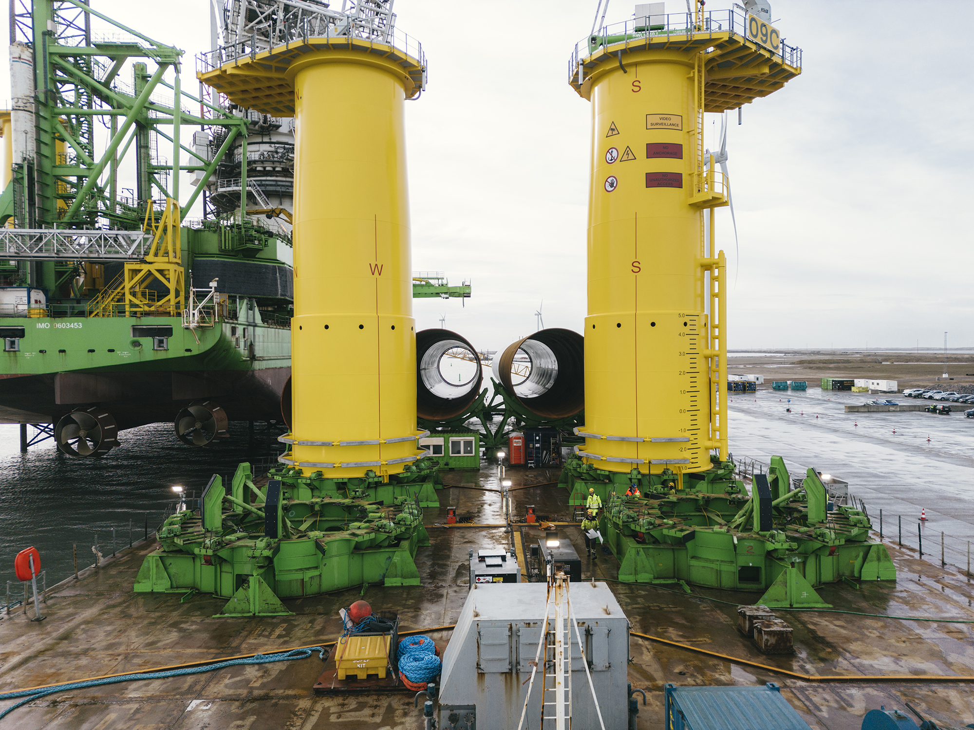 Offshore Foundation Installation Vesterhav DJI 0257 Web
