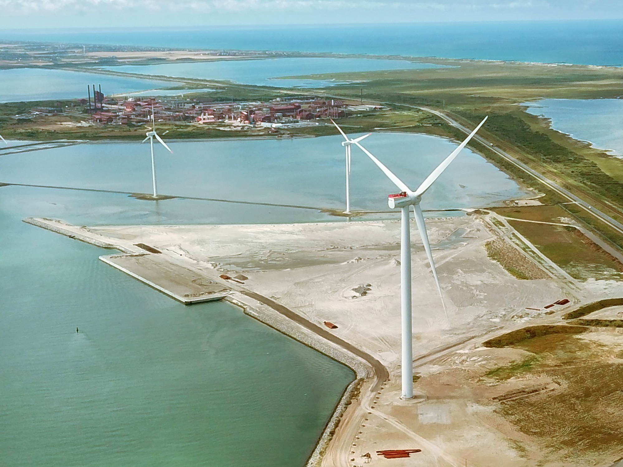 Limfjordskaj III Drone View Close Up Web