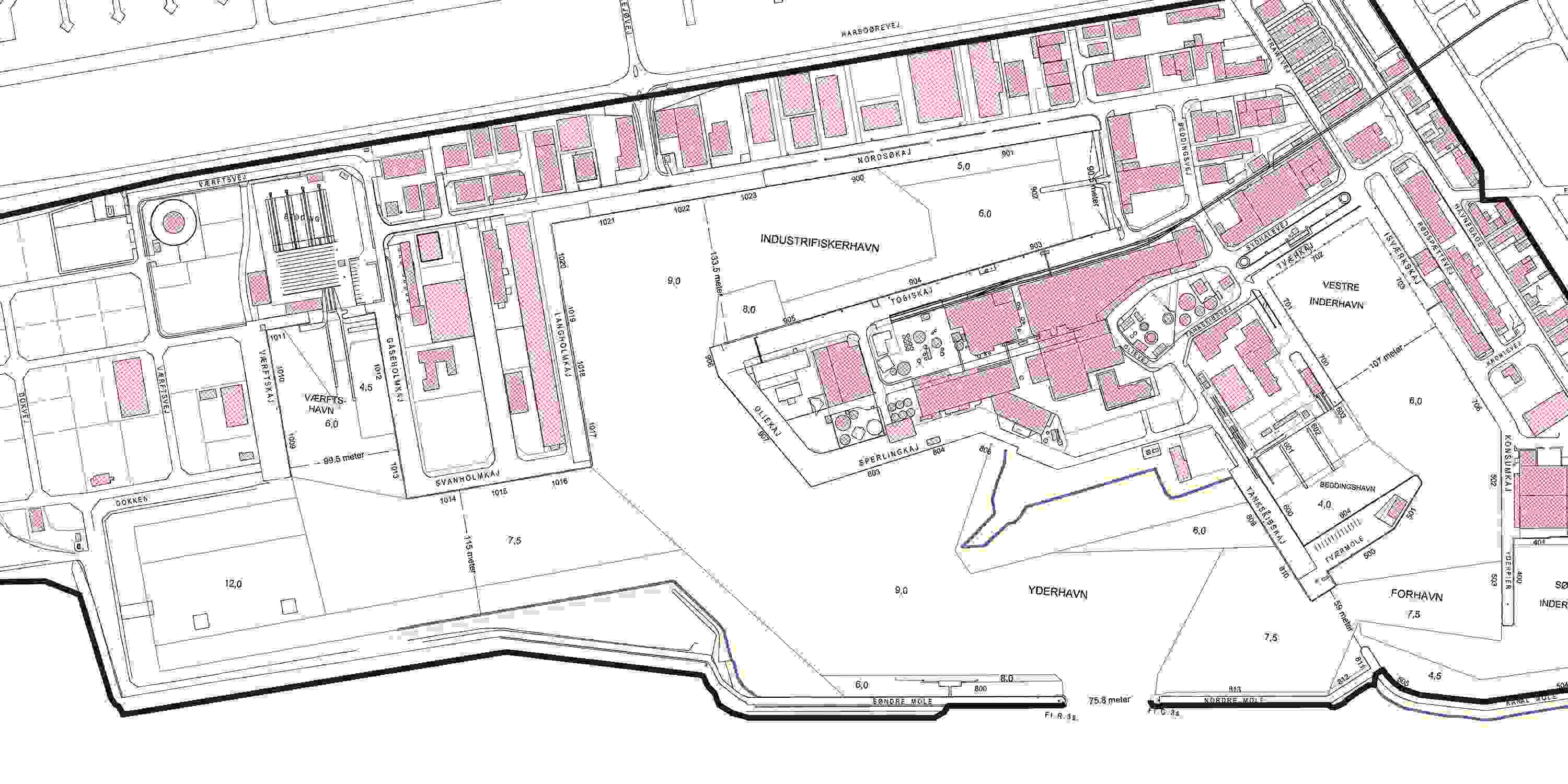 Port Map 2020 Industrial Fisheries