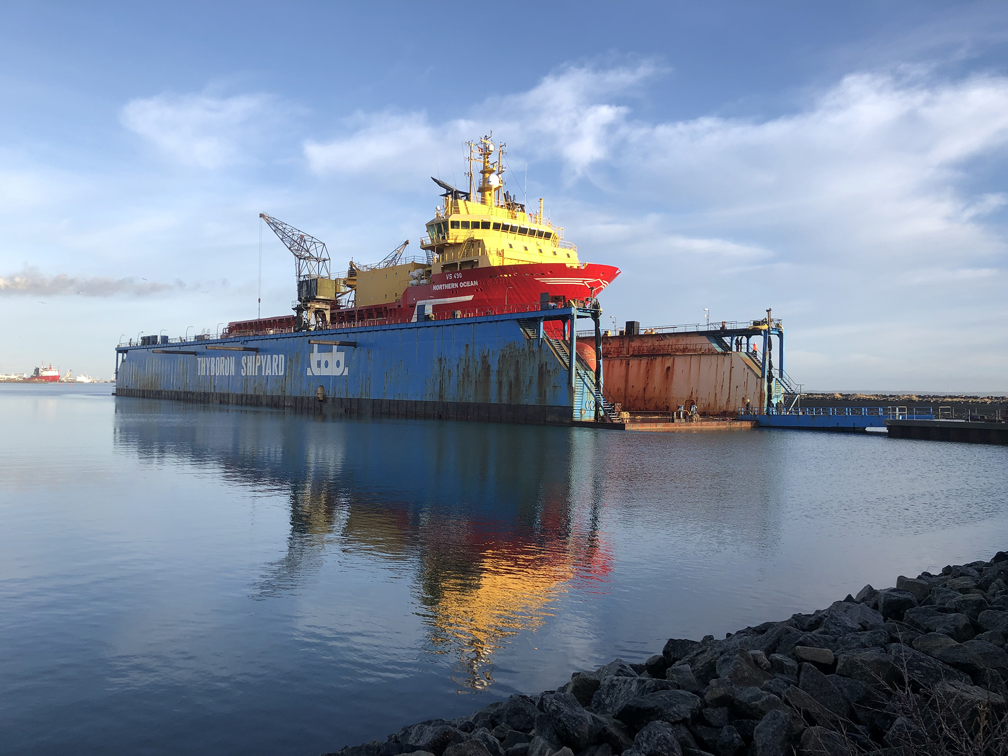 Floating Dock Thyboron 4600 Web