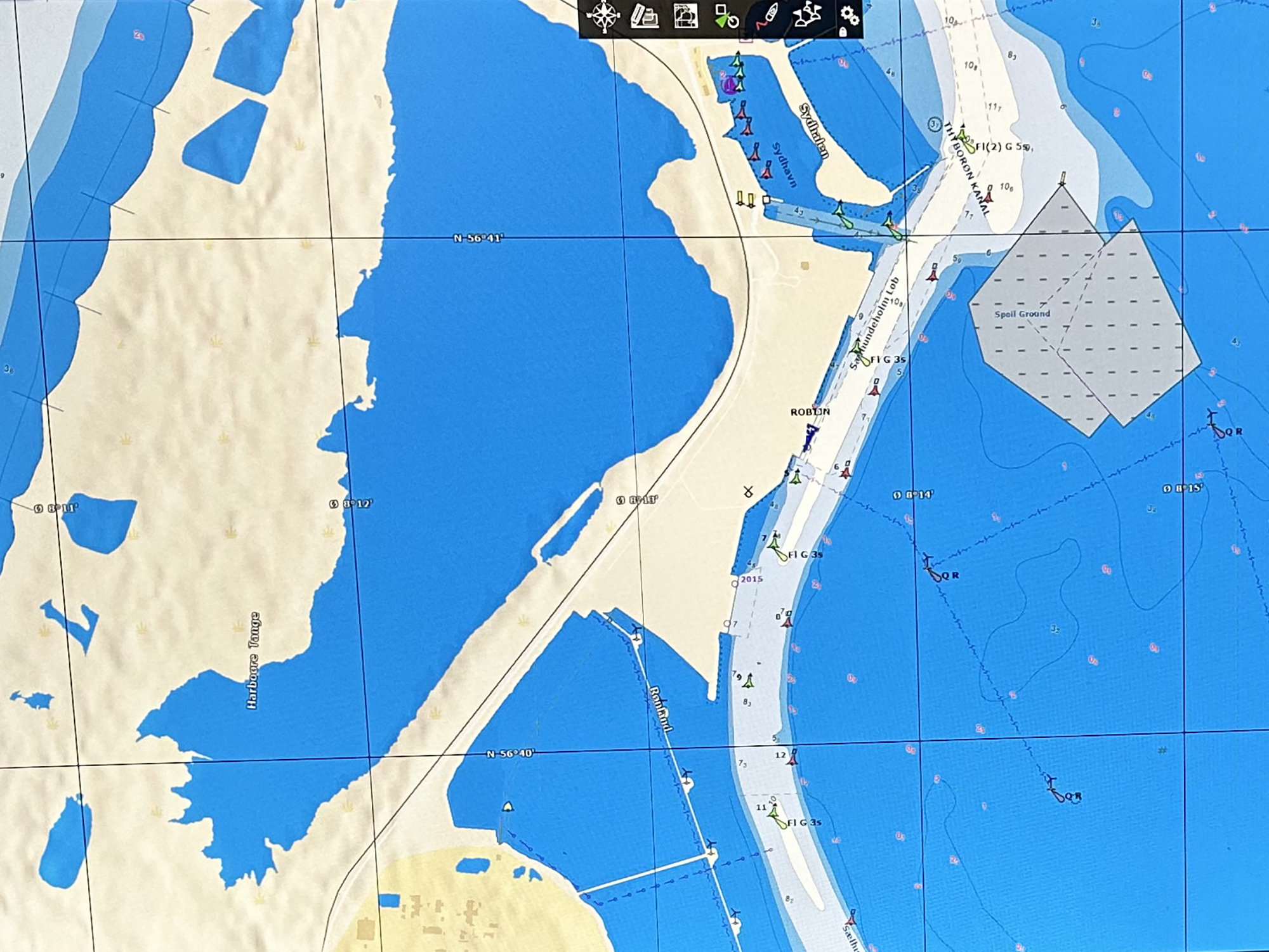 Nautical Charts Thyboron Port 6788 Web